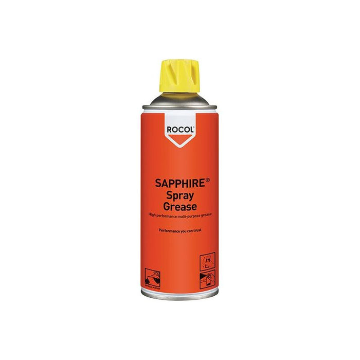 Rocol SAPPHIRE® Spray Grease 400ml ROCOL - Town Tools