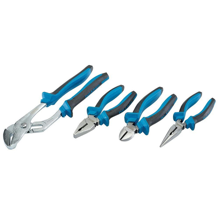 Draper Soft Grip Pliers Set (4 Piece) 81147 Draper - Town Tools 