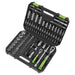 Sealey Socket Set 94pc 1/4" & 1/2"Sq Drive WallDrive Metric S01210 Sealey - Town Tools 