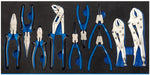 Draper Plier Set in Full Drawer EVA Insert Tray (10 Piece) 63313 Draper - Town Tools 