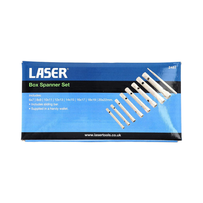 Laser Box Spanner Set 8pc 2457 Laser - Town Tools 