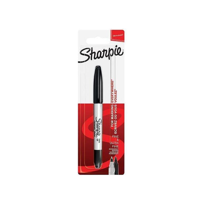 Sharpie® Twin Tip Permanent Marker Black Sharpie® - Town Tools