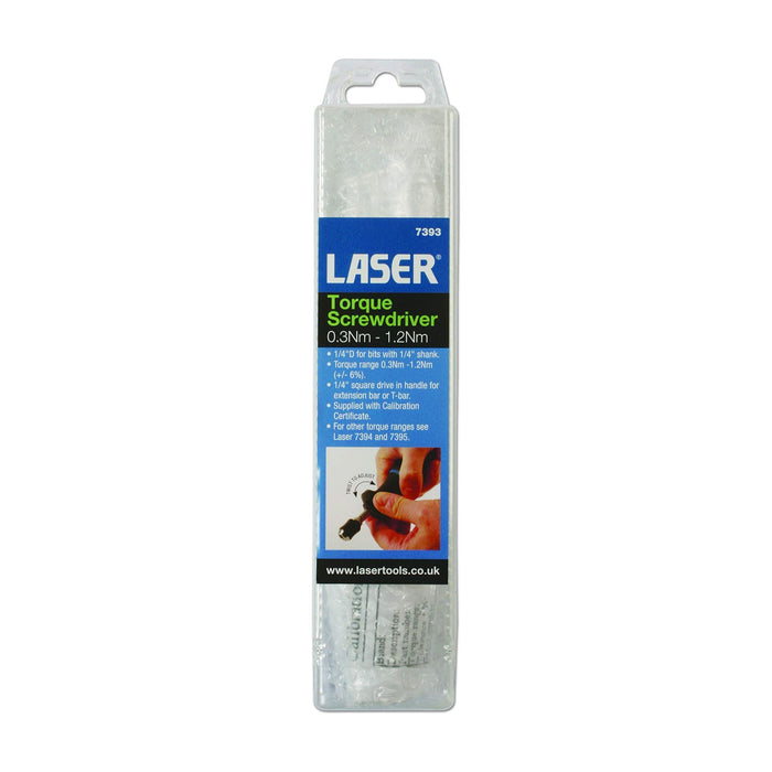 Laser Torque Screwdriver 0.3 - 1.2Nm 7393