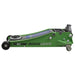 Sealey Low Profile Trolley Jack with Rocket Lift 3 Tonne - Green 3000LEHV Sealey - Town Tools 