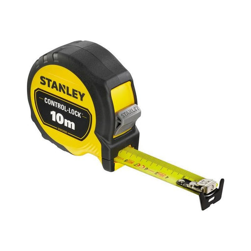Stanley® Hand Tools CONTROL-LOCK™ Pocket Tape 10m (Width 25mm) (Metric only) STANLEY® Hand Tools - Town Tools