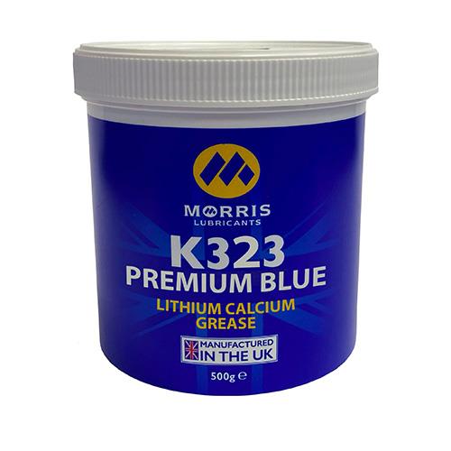 Morris K323 Blue Grease Tub 500g Premium Lithium Calcium High Pressure