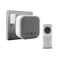 Uni-Com Plug-in Door Chime, White
