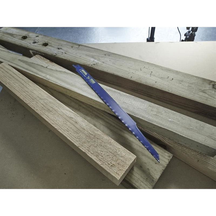 Irwin® 110R Sabre Saw Blade Metal & Wood Cutting 300mm Pack of 5 IRWIN® - Town Tools