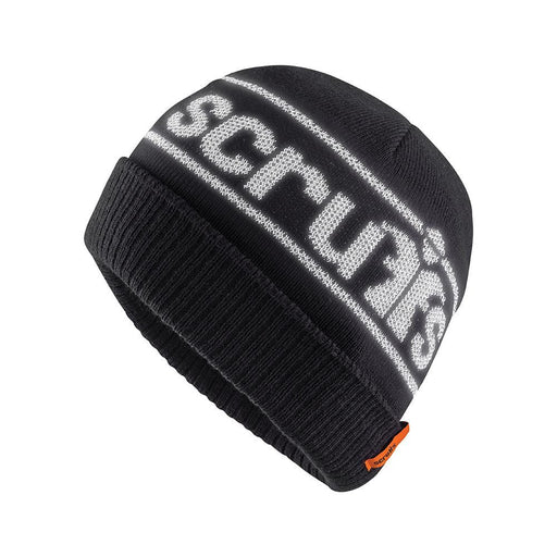 Scruffs Trade Reflective Beanie Black One Size Scruffs - Town Tools 