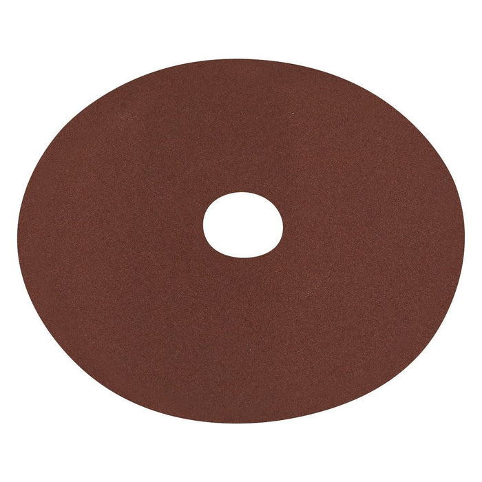 Sealey Fibre Backed Disc125mm 120Grit Pack of 25 WSD5120 Sealey - Town Tools 