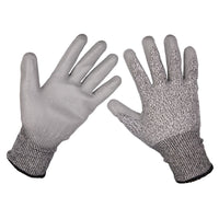 Worksafe Worksafe Anti-Cut PU Gloves (Cut Level C), Large - Pair 9139L