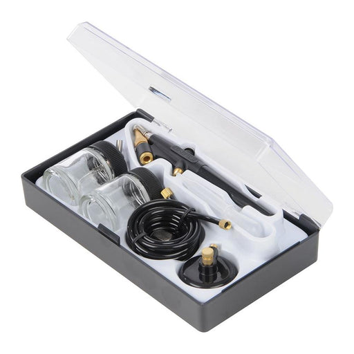 Silverline Airbrush Hobby Kit 6pce 22ml Silverline - Town Tools 