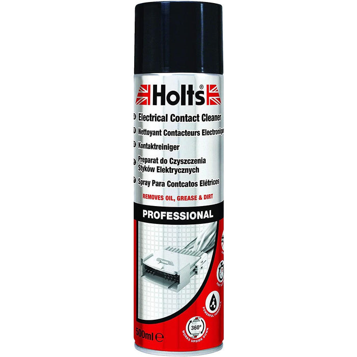 2 x Holts Electrical Contact Cleaner Spray Switch Circuit Dirt Remover 500ml