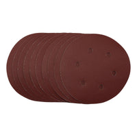 Draper Sanding Discs, 150mm, Hook & Loop, 240 Grit, (Pack of 10) 54991