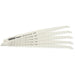 Draper Expert 250mm 6tpi Bi-Metal Reciprocating Saw Blades for Wood Cutting - Pa Draper - Town Tools 