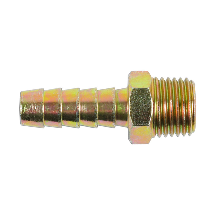 Connect Air Line Screwed Tailpiece 1/4" BSP x 5/16" Hose Tail 5pc 30995 Tool Connection - Town Tools 