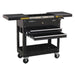 Sealey Mobile Tool & Parts Trolley Black AP705MB Sealey - Town Tools 