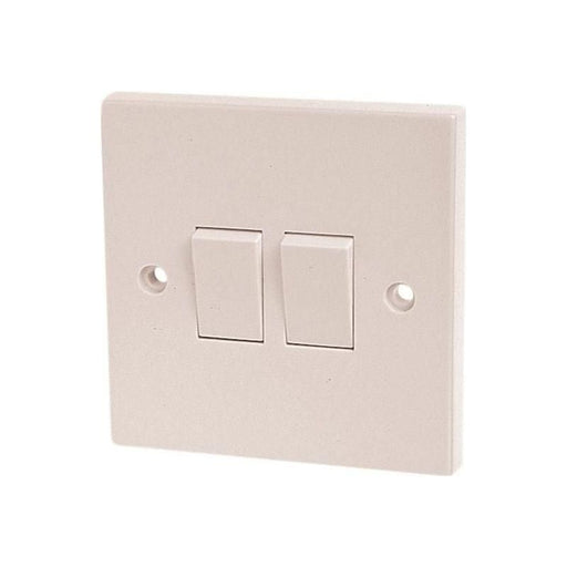 Dencon Light Switch 2-Gang 2-Way 10A Dencon - Town Tools
