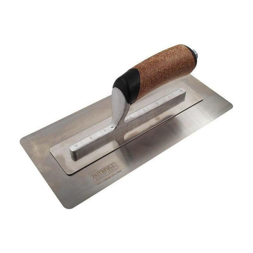 Faithfull Flex Finishing Trowel with Cork Handle 275mm (11in) Faithfull - Town Tools