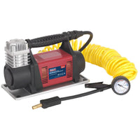 Sealey Tyre Inflator/Mini Air Compressor 12V Heavy-Duty MAC06