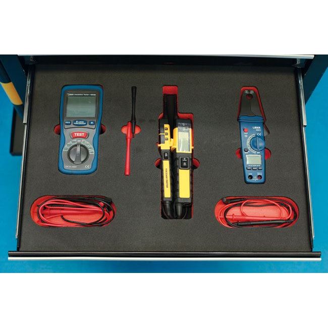 Laser Insulated Test Instruments in Foam Inlay 8489 Laser - Town Tools 