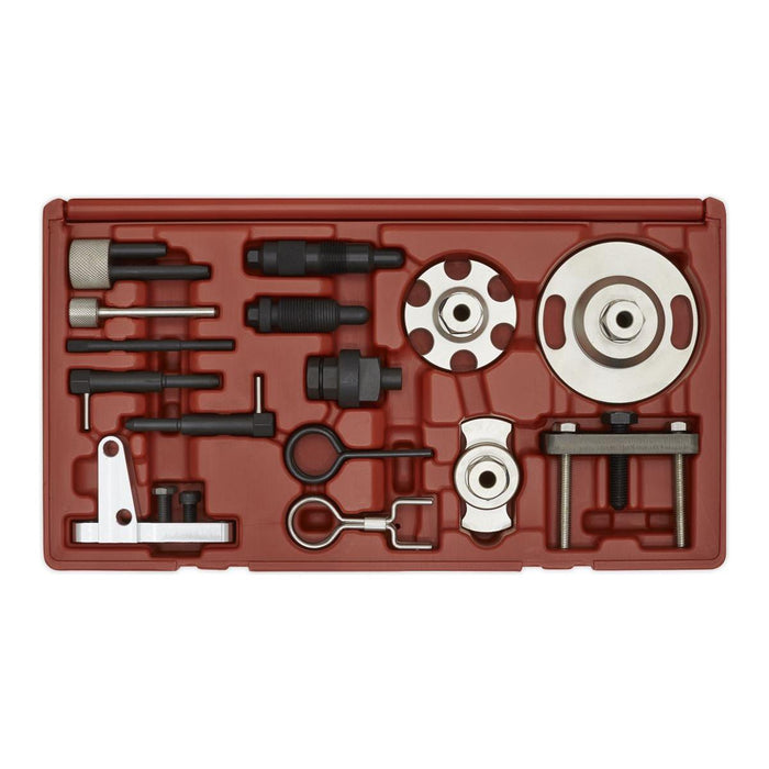 Sealey Diesel Engine Timing Tool & HP Pump Removal Kit for VAG 2.7D 3.0D 4.0D 4. Sealey - Town Tools 