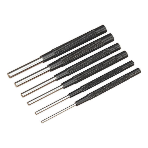 Sealey Parallel Pin Punch Set 6pc AK9123 Sealey - Town Tools 