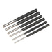 Sealey Parallel Pin Punch Set 6pc AK9123 Sealey - Town Tools 