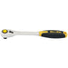 Draper Elora Fine Tooth Quick Release Soft Grip Reversible Ratchet, 1/2" Sq. Dr. Draper - Town Tools 