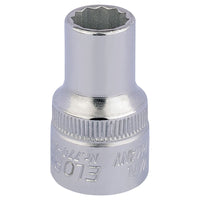 Draper Elora Whitworth Bi-Hexagon Socket, 1/2" Sq. Dr., 3/16" 24806