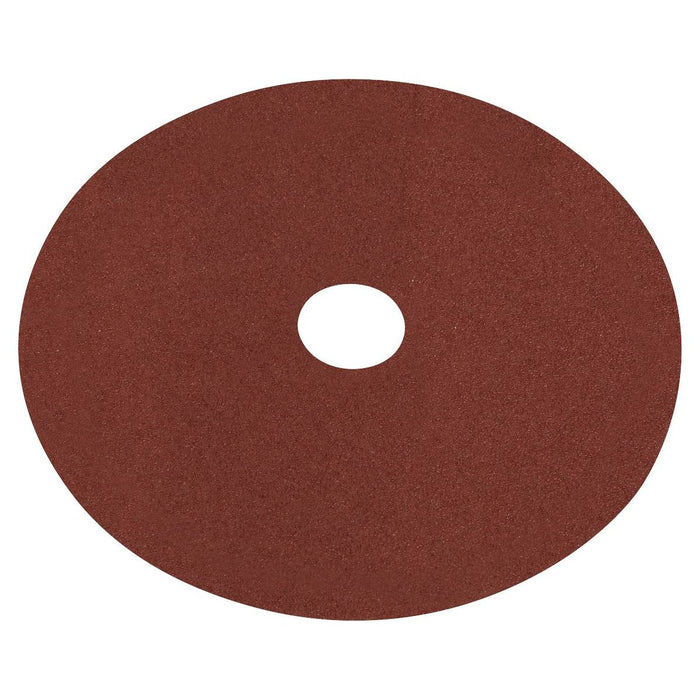 Sealey Fibre Backed Disc100mm 60Grit Pack of 25 WSD460 Sealey - Town Tools 