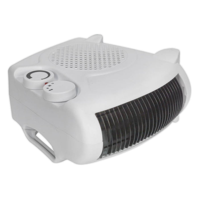 Sealey Fan Heater 2000W/230V 2 Heat Settings & Thermostat FH2010