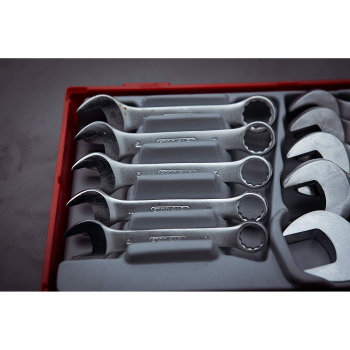 Teng Tools Stubby Combination Spanner Set TT1 10 Pieces Teng Tools - Town Tools 