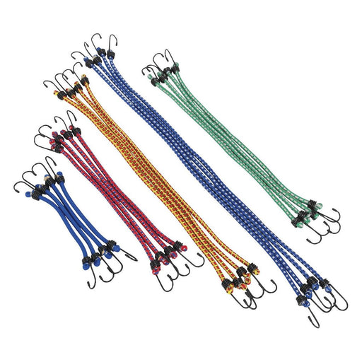 Sealey Elastic Cord Set 20pc BCS20 Sealey - Town Tools 