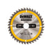 Dewalt Power Tools Portable Construction Circular Saw Blade 190 x 30mm x 40T DeWALT Power Tools - Town Tools