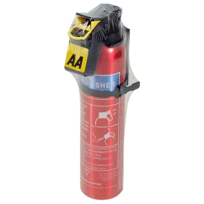 AA Fire Extinguisher BC Powder Compact Car Home Caravan Kitchen + Bracket 600g AA - Town Tools 