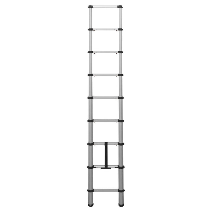Sealey Aluminium Telescopic Ladder 9-Tread EN 131 ATL09
