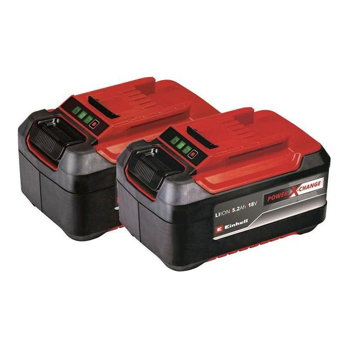 Einhell Power X-Change Battery Twin Pack 18V 5.2Ah Li-ion Einhell - Town Tools