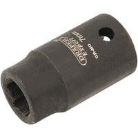 Draper Expert HI-TORQ 6 Point Impact Socket, 1/4" Sq. Dr., 7mm
