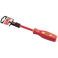 Draper Fully Insulated Plain Slot Screwdriver, 5.5 x 125mm 46518