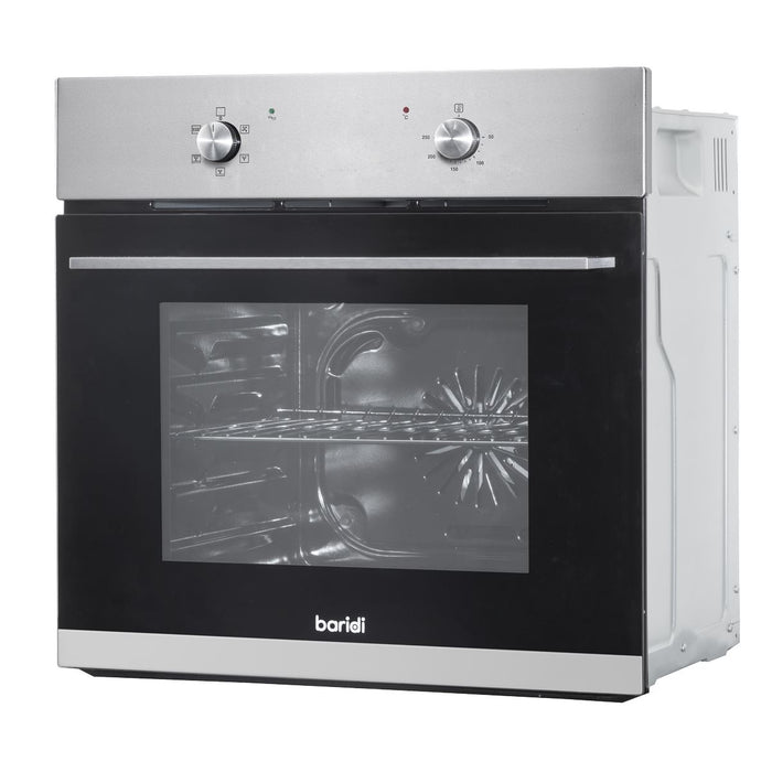 Baridi Integrated Fan-Assisted Electric Oven 60cm 55L Capacity Baridi - Town Tools 