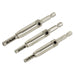 Sealey Self-Centring Chamfered Hinge Drill Set 3pc AK3HD Sealey - Town Tools 