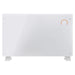 Baridi 2000W Electric Glass Panel Heater with 24/7 Timer, Remote Control & Wi-Fi - White Baridi - Town Tools