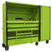 Superline PRO Black Edition Mobile Trolley  Wooden Worktop Hutch 2 Drawer Riser Superline Pro - Town Tools 