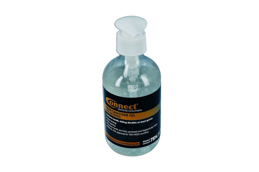 Connect Hand Sanitiser Gel 280ml Bottles 35361 Connect Workshop Consumables - Town Tools 