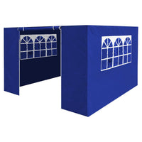 Dellonda Side Walls/Doors/Windows for Gazebo/Marquee Fits 2 x 2m Models - Blue