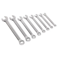 Sealey Combination Spanner Set 8pc Cold Stamped Metric AK63252