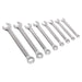 Sealey Combination Spanner Set 8pc Cold Stamped Metric AK63252 Sealey - Town Tools 