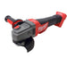 M18 FUEL Brushless 2nd Gen. 115mm Variable Speed & Braking Angle Grinder with Paddle Switch Bare Unit Milwaukee - Town Tools 