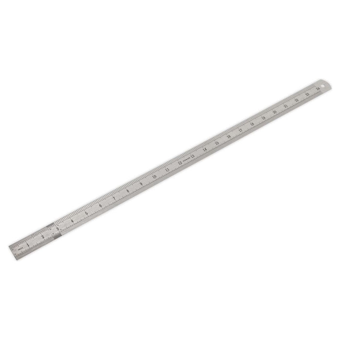 Sealey Steel Rule 600mm/24" AK9642 Sealey - Town Tools 